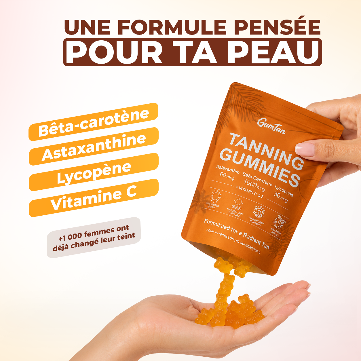 Gummies Autobronzants