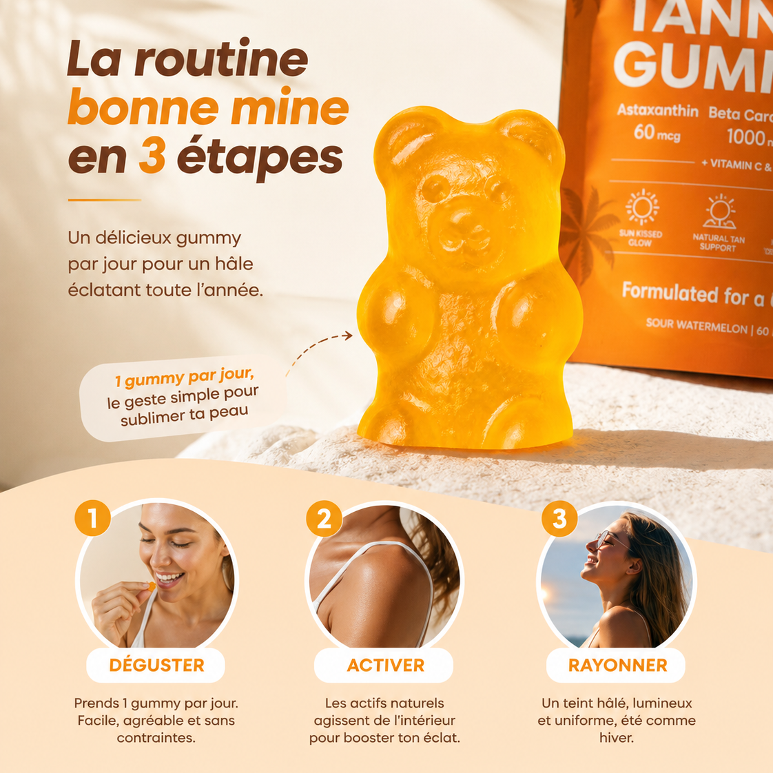 Gummies Autobronzants